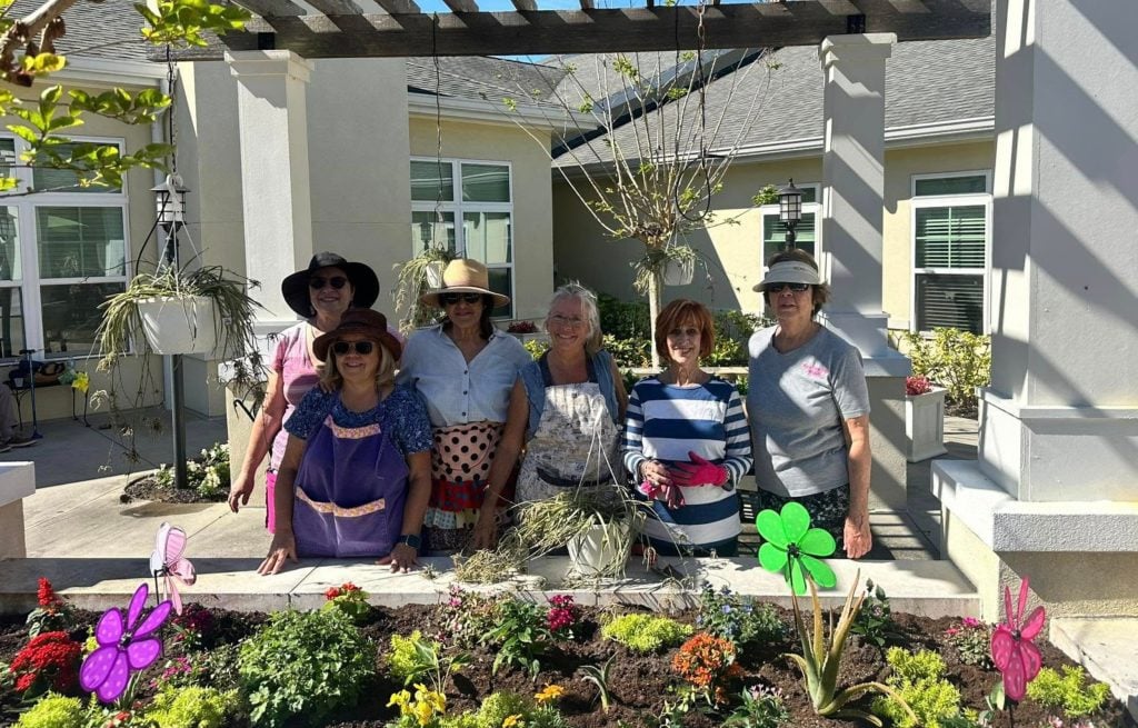 Resident gardening club