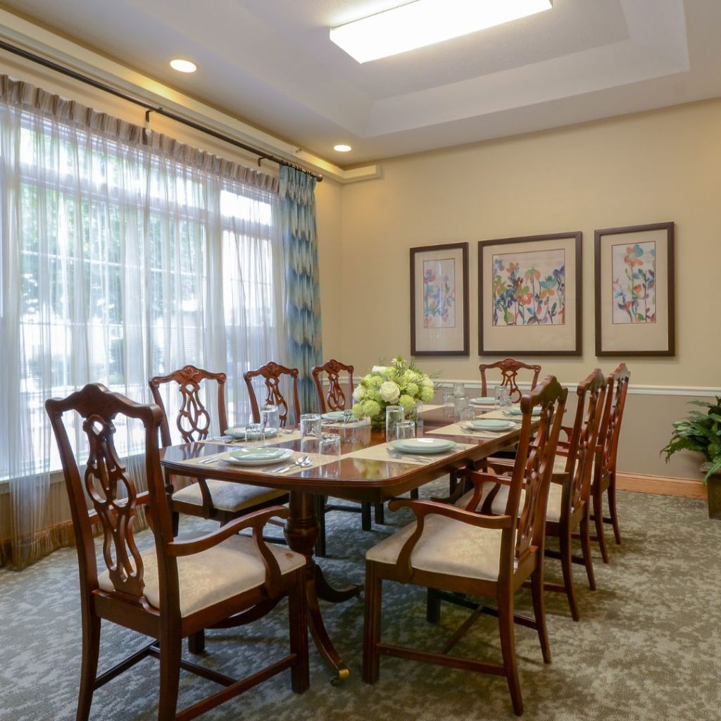 Keystone Woods private dining room