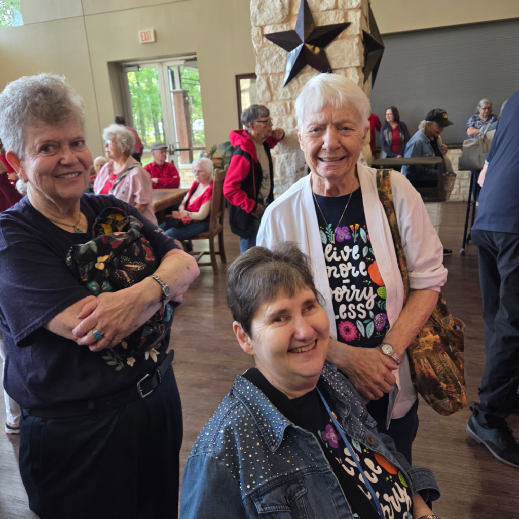 Residents have fun at the rodeo