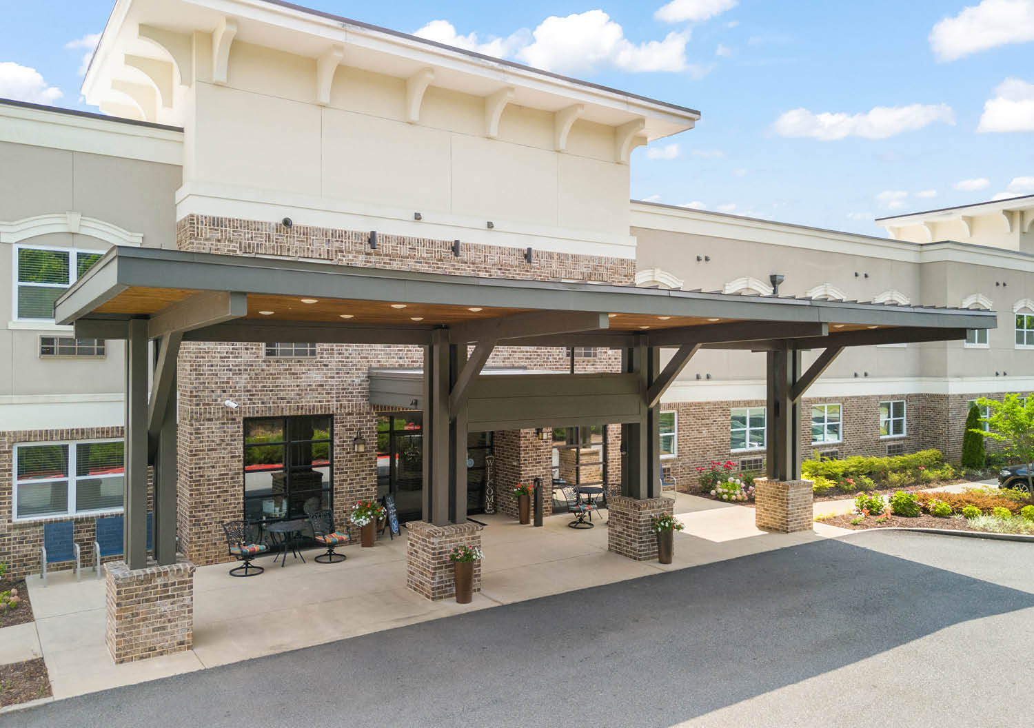 The Addison of Alpharetta front entrance