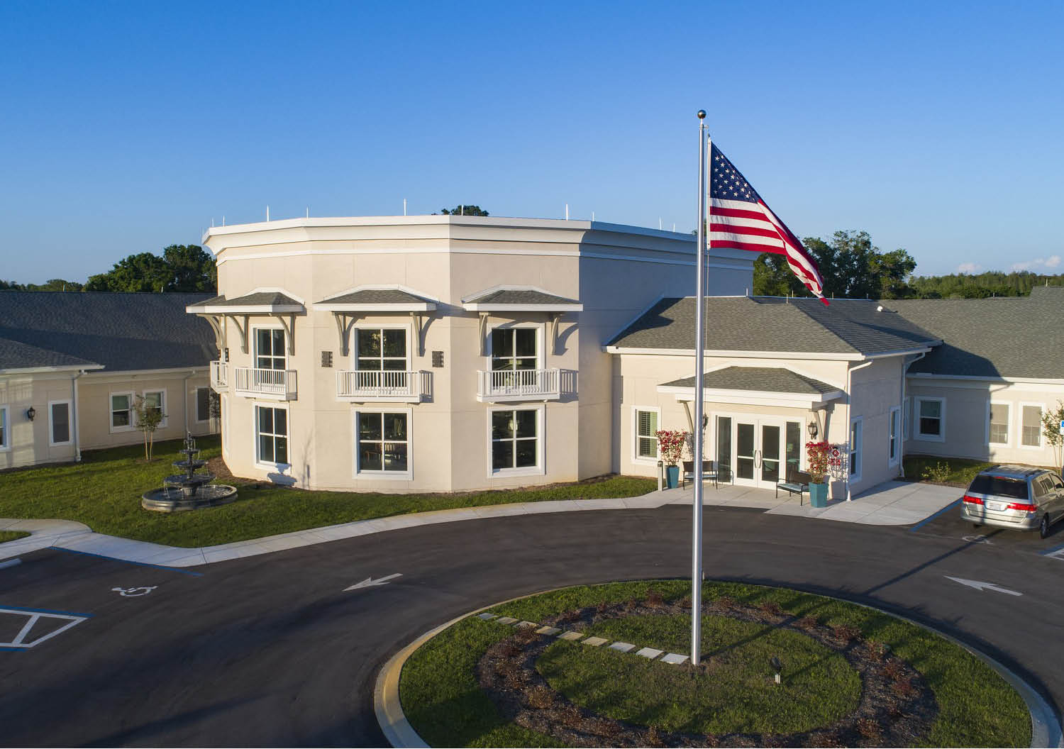 Magnolia Trails at East Lake front exterior of the building