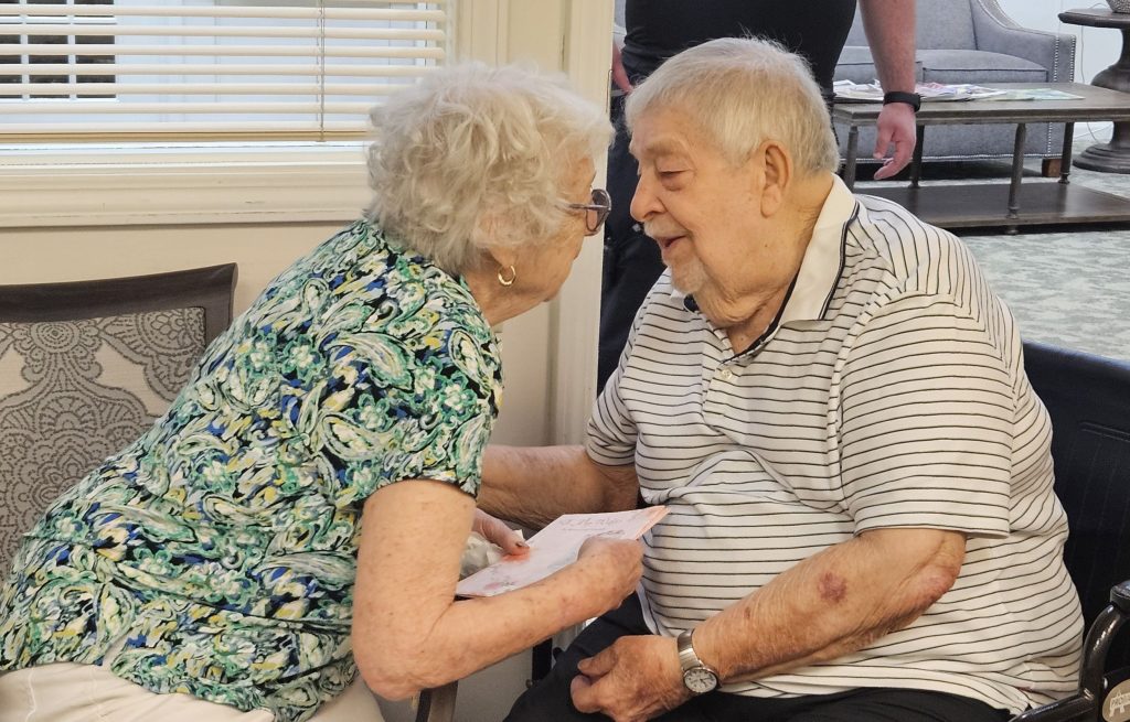 Residents celebrate 65th wedding anniversary