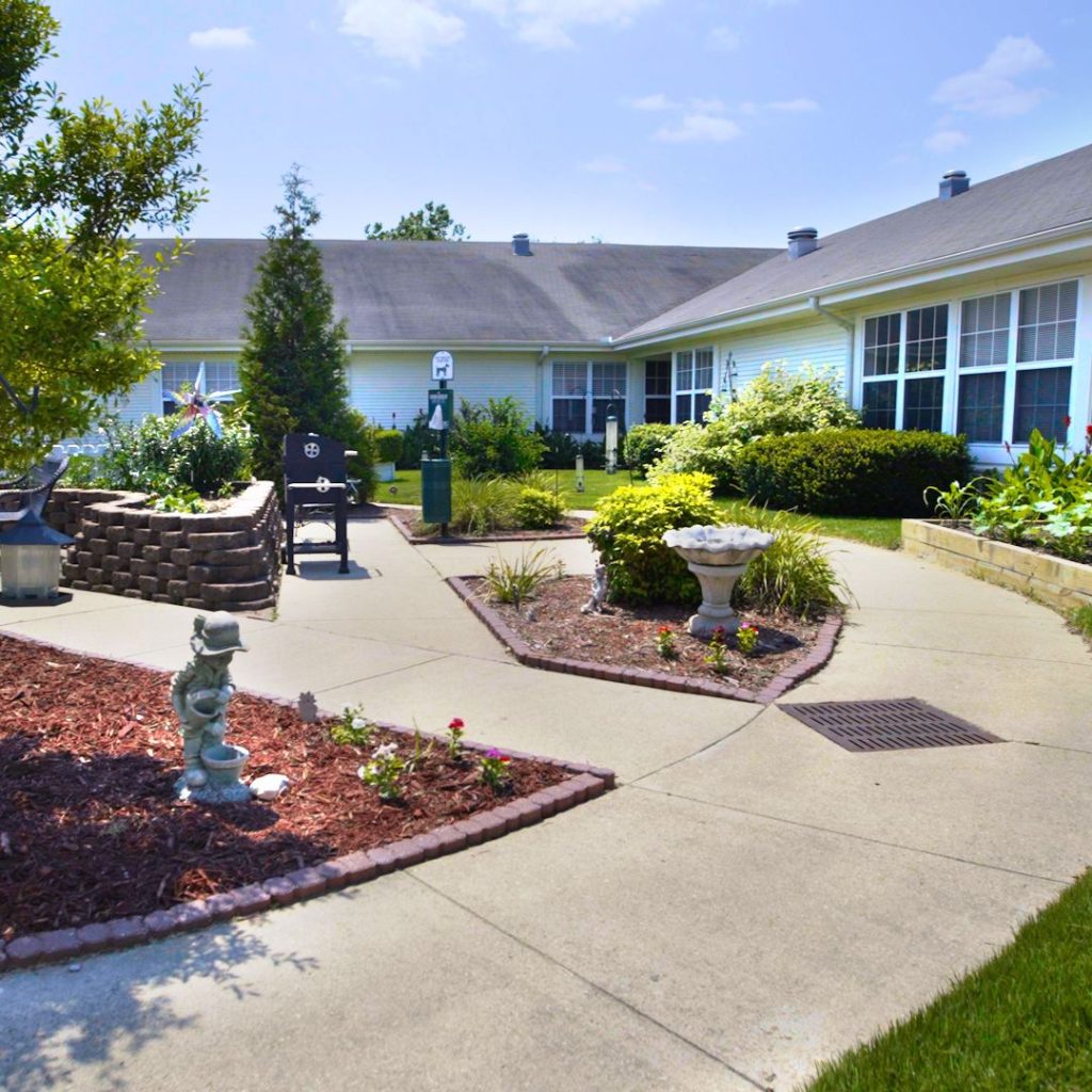 Southern Meadows courtyard