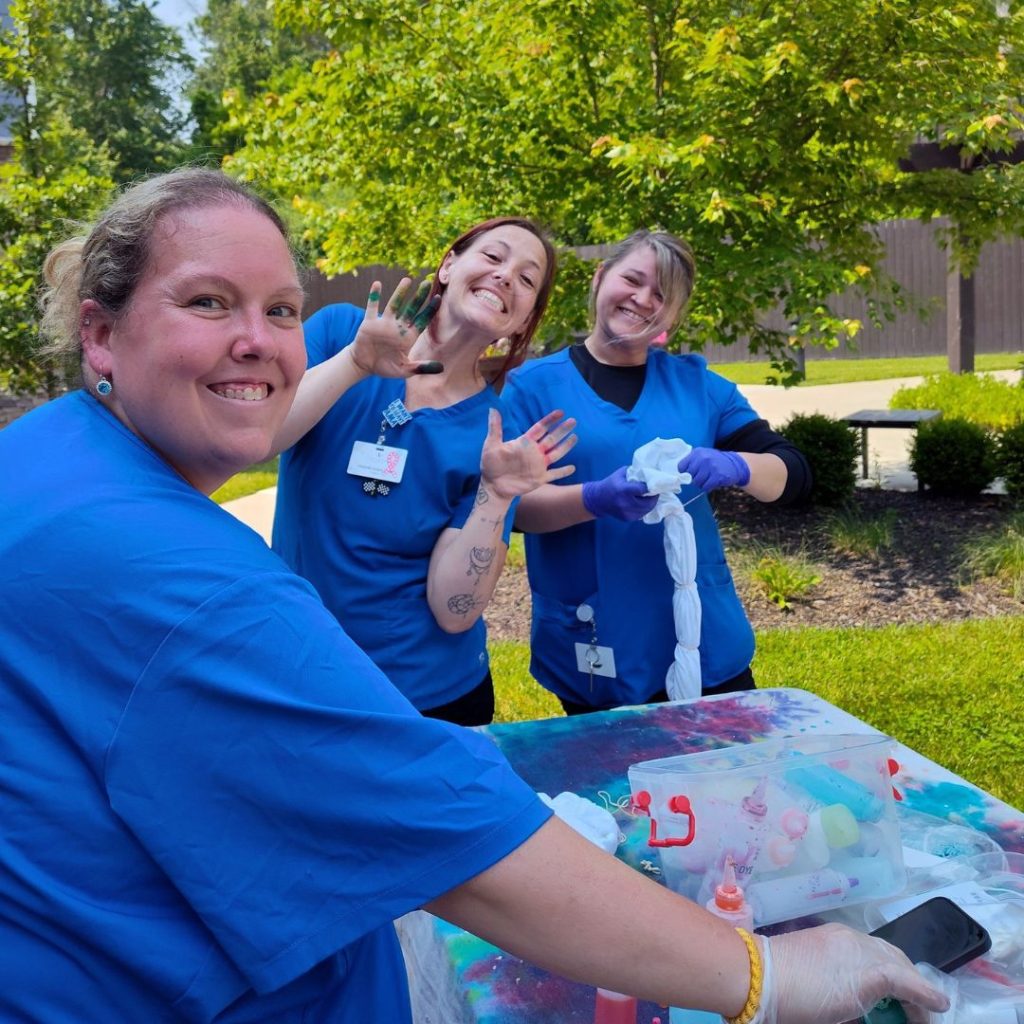 Tie dye for a cause