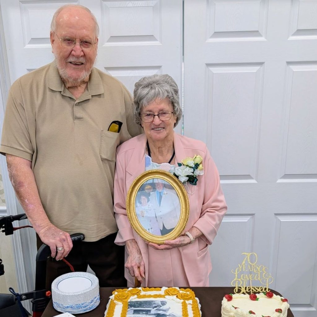 Residents celebrating 70th anniversary