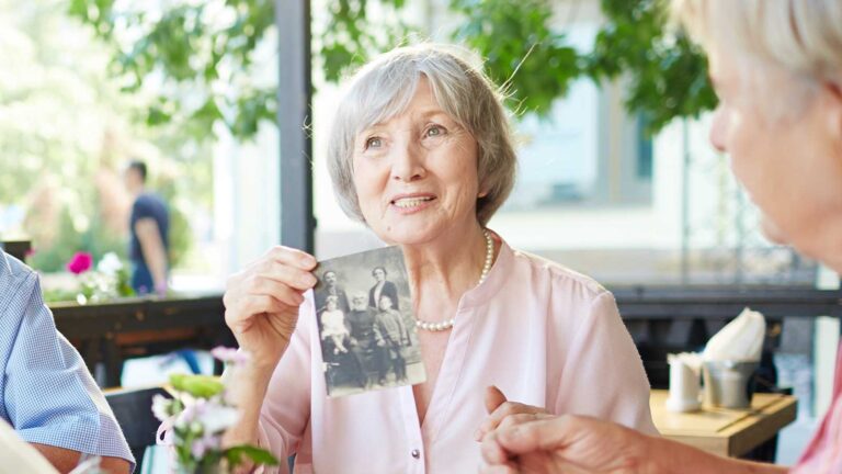 Resident in memory care environment