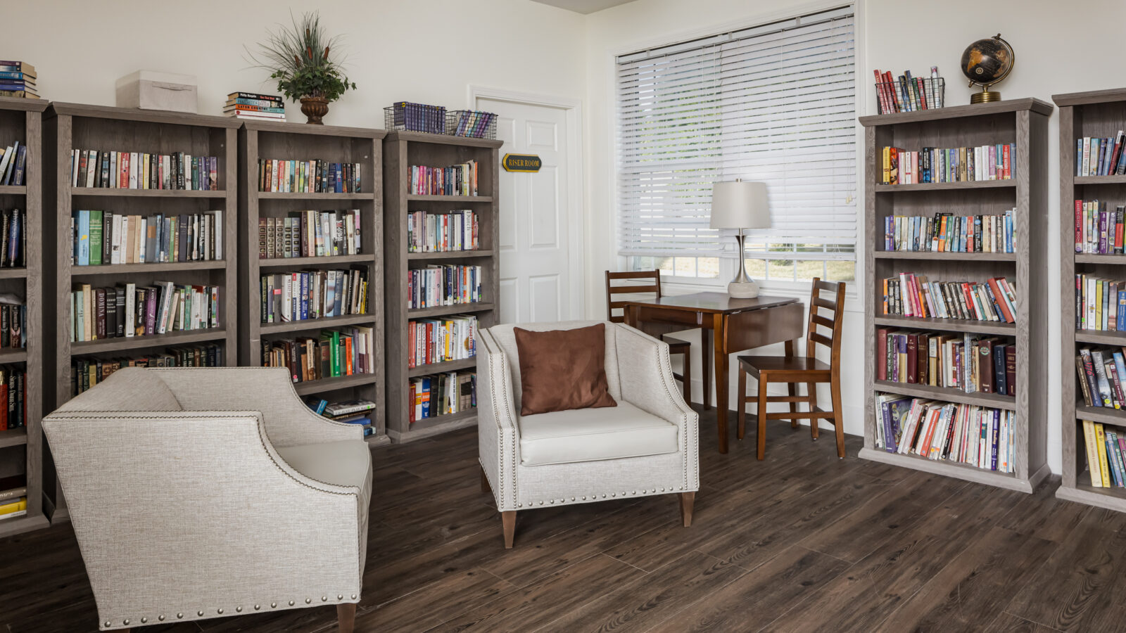 Greenbriar Village Interior Library 01