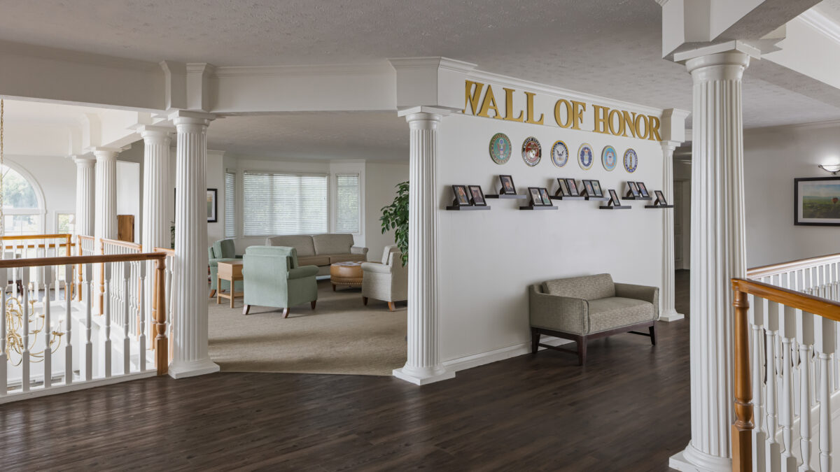 Greenbriar Village Interior WallofHonor 01