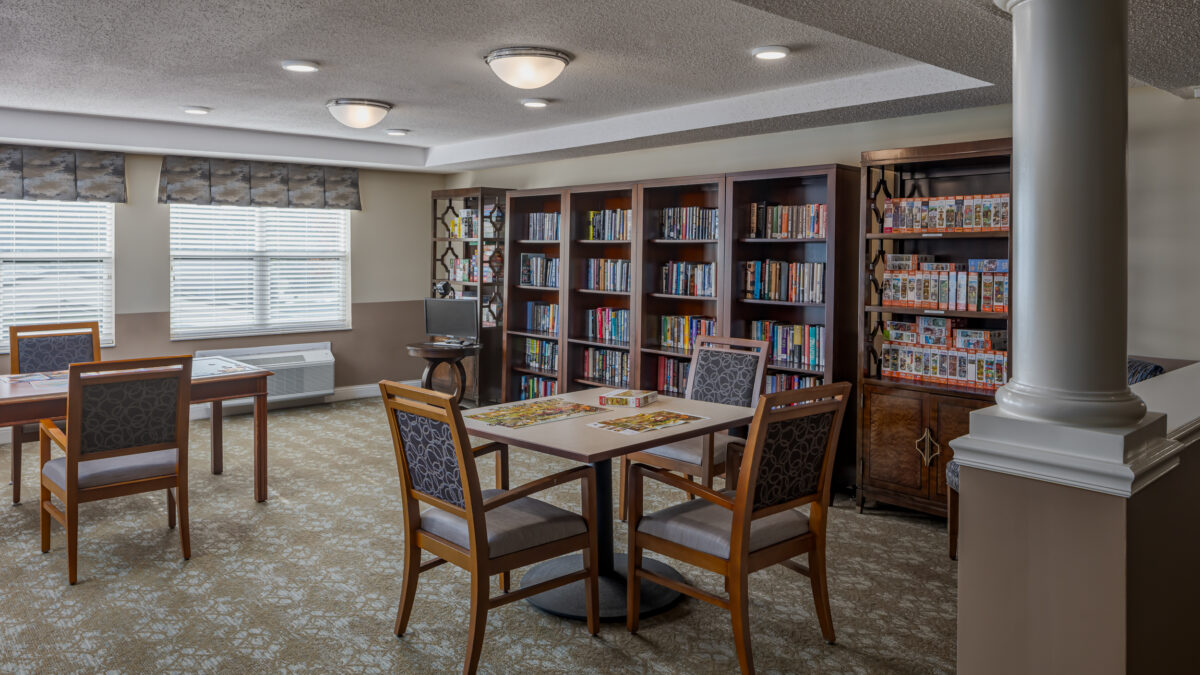 The Harrison Interior Library 01