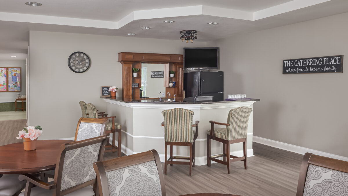 The Waterford at Levis Commons Interior Bistro 01