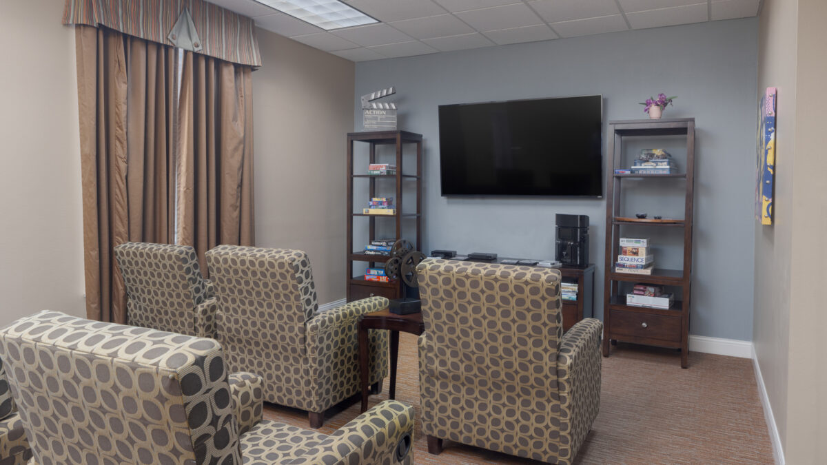 The Waterford at Mansfield Interior Theater 01