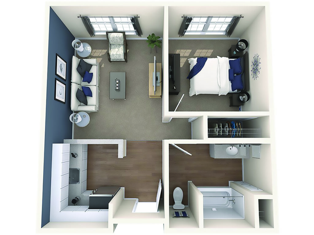 AL 1BED1BATH Lambert