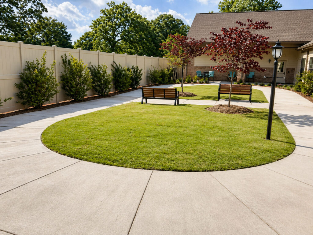 Waterstone on Augusta Exterior MC Courtyard 01