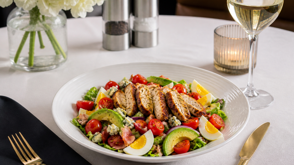 created stock cobb salad