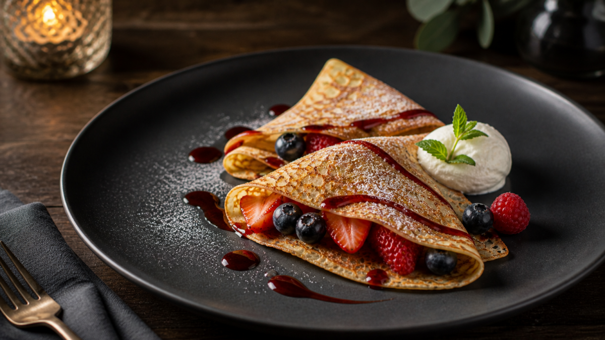 created stock crepes with fruit