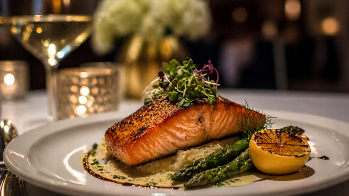 created stock plated salmon