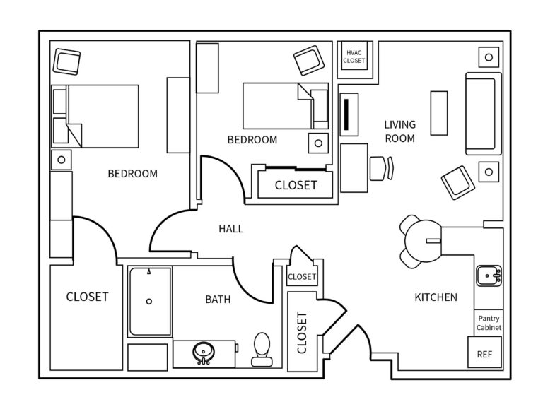 floorplan Waterstone on Augusta AL 2B B