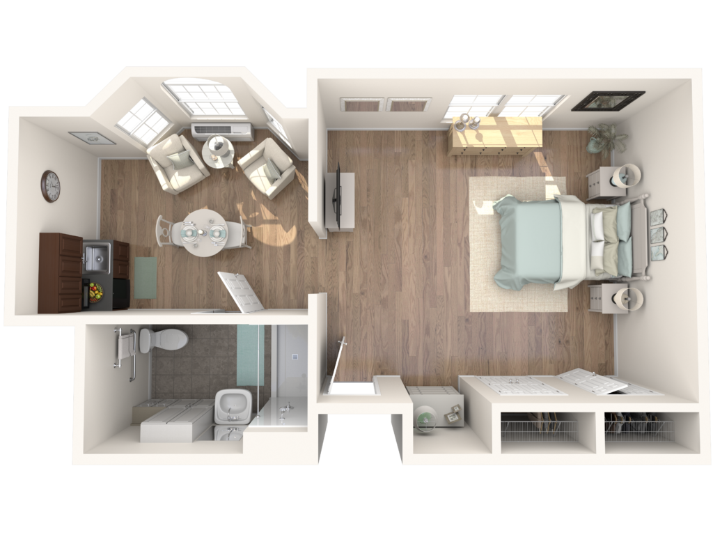 AL 1BED1BATH Bailey