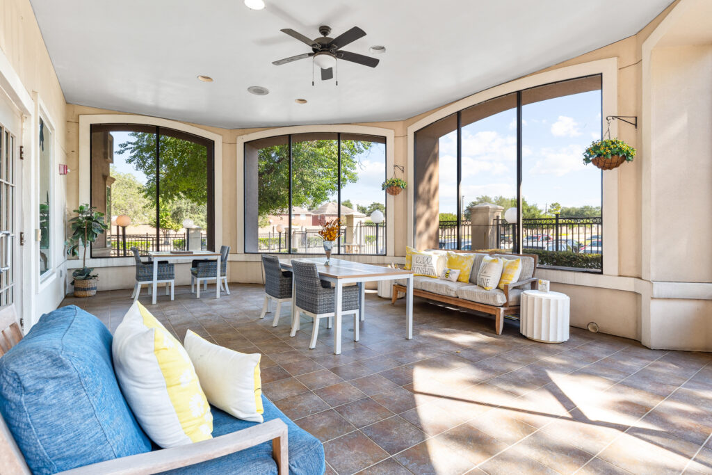 The Jasper of Meadows Place Exterior Patio 01