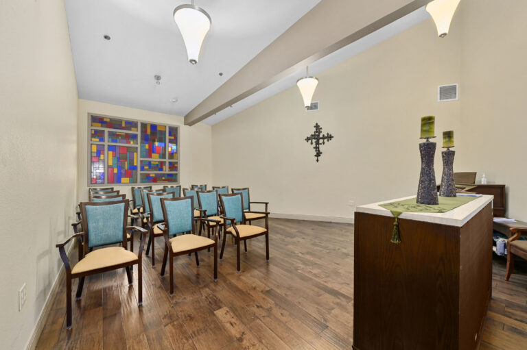 The Pavilion at Great Hills Interior Chapel Church 01