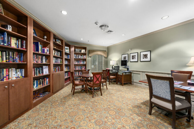The Pavilion at Great Hills Interior Library 01