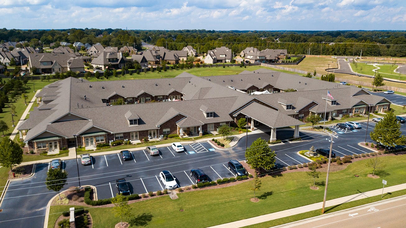 The Renley of Collierville Exterior Aerial Overhead 01