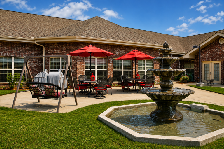 The Renley of Collierville Exterior Courtyard 01 2