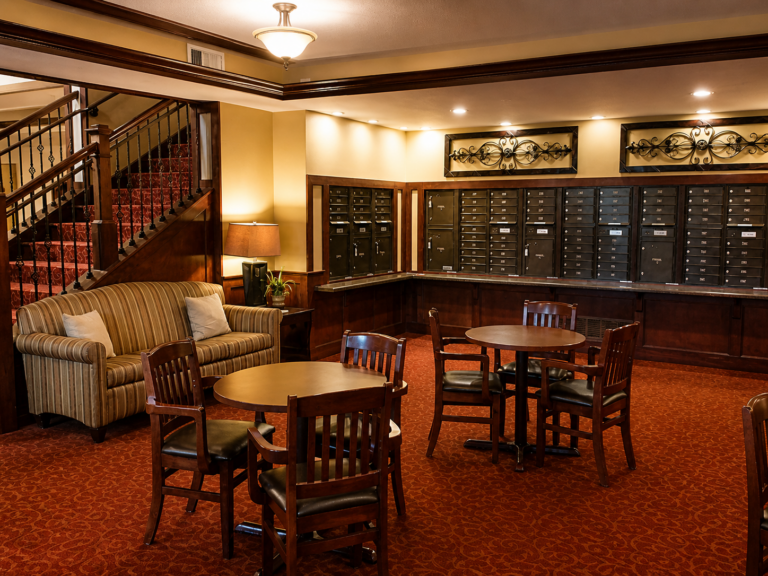 The Shores of Lake Phalen Interior Mailroom 01 2