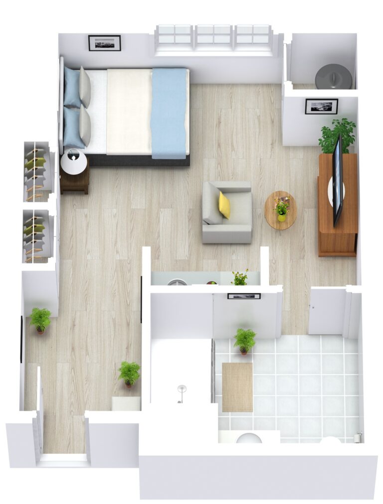 Symphony Manor Studio MC 310sqft