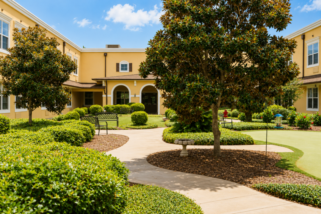 The Addison of Gulf Breeze Exterior Patio 01 2
