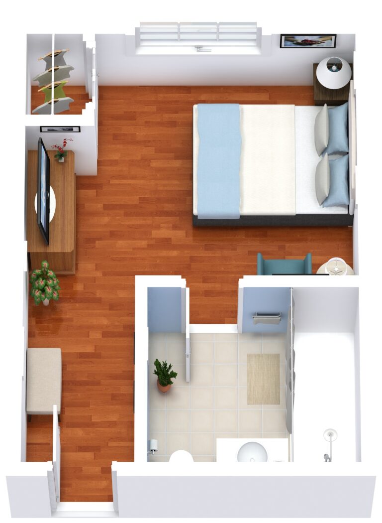 The Renley at Woodholme Gardens Studio MC 224sqft