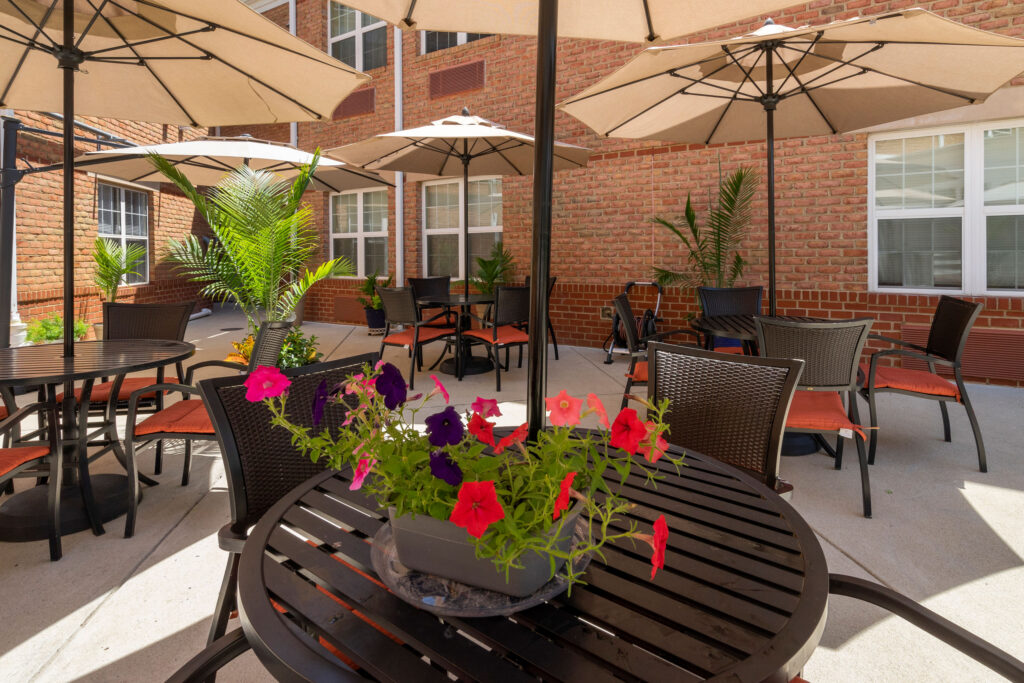 Tranquillity at Fredericktowne Exterior Patio 03