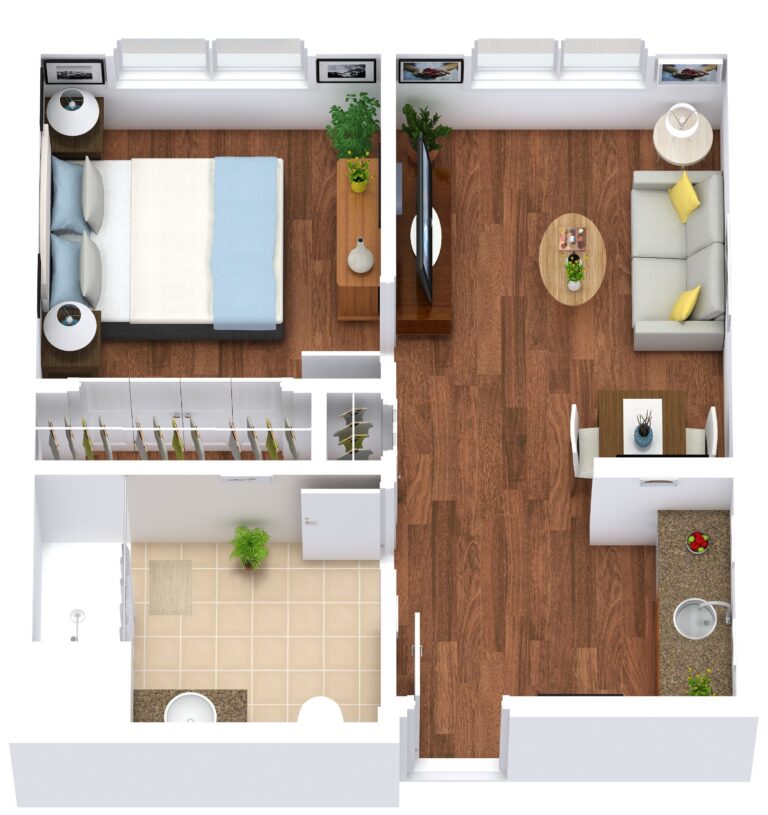 Tranquillity of Fredericktowne One Bedroom AL 272sqft