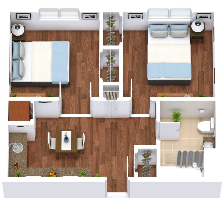 Tranquillity of Fredericktowne Two Bedroom AL 275sqft