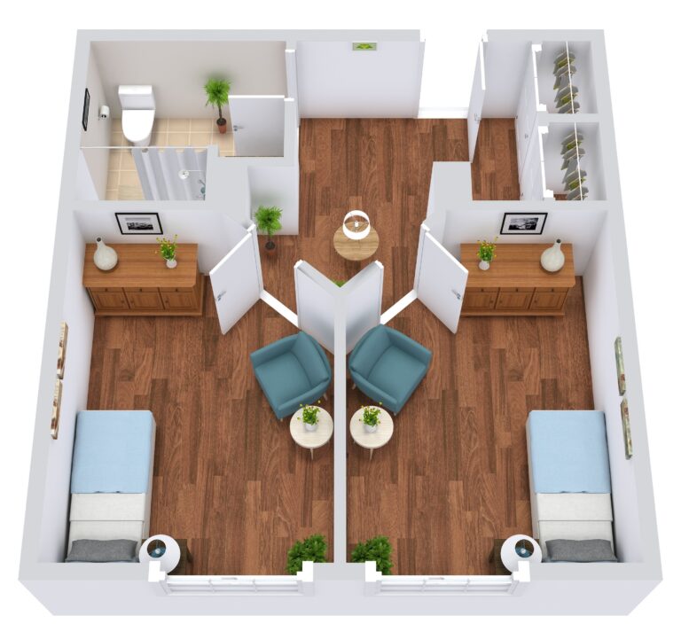 Tranquillity of Fredericktowne Two Bedroom MC Shared 336sqft