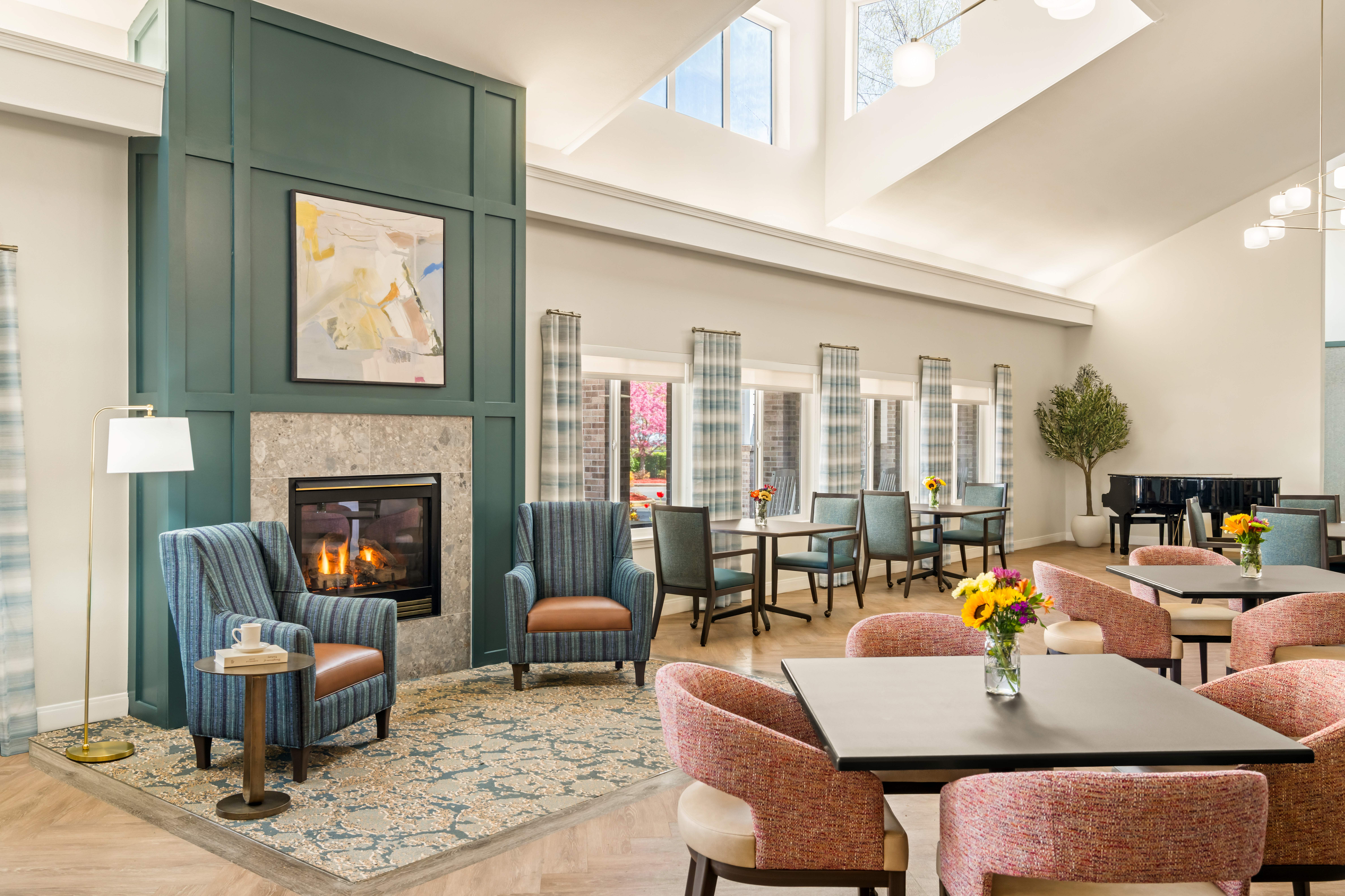 Oakwood Hills Interior Fireplace 01