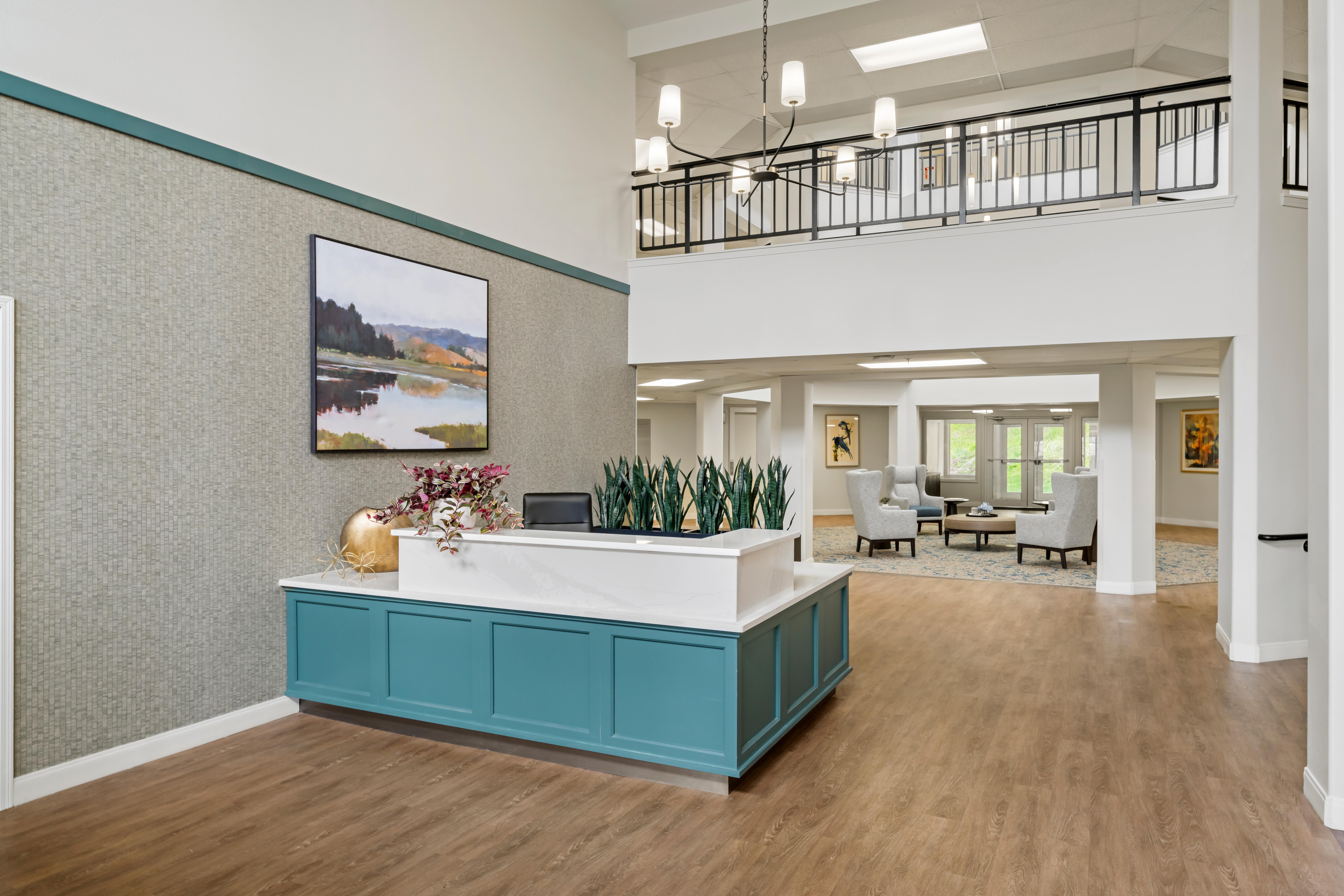 Oakwood Hills Interior Front Desk 01