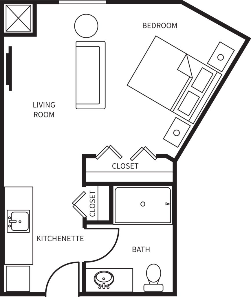 Sarasota Large Alcove AL Manatee 410sqft