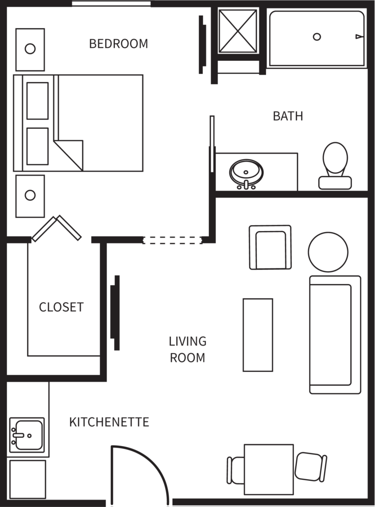 Sarasota One Bedroom AL Siesta Key 455sqft