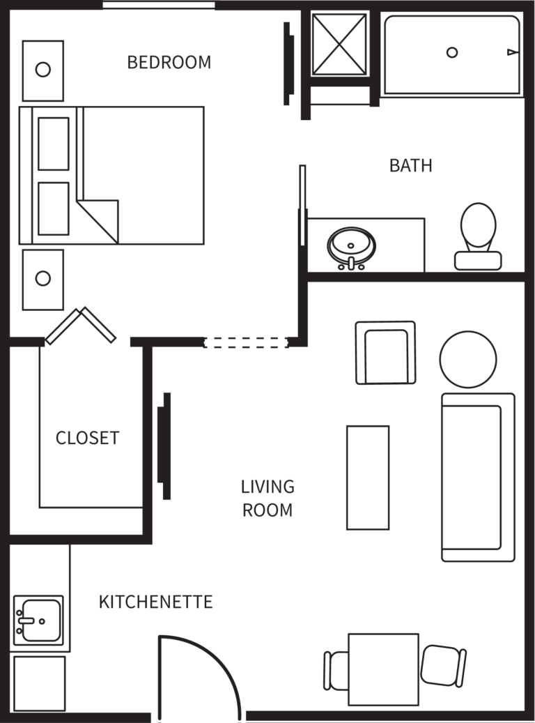 Sarasota One Bedroom AL Siesta Key 455sqft