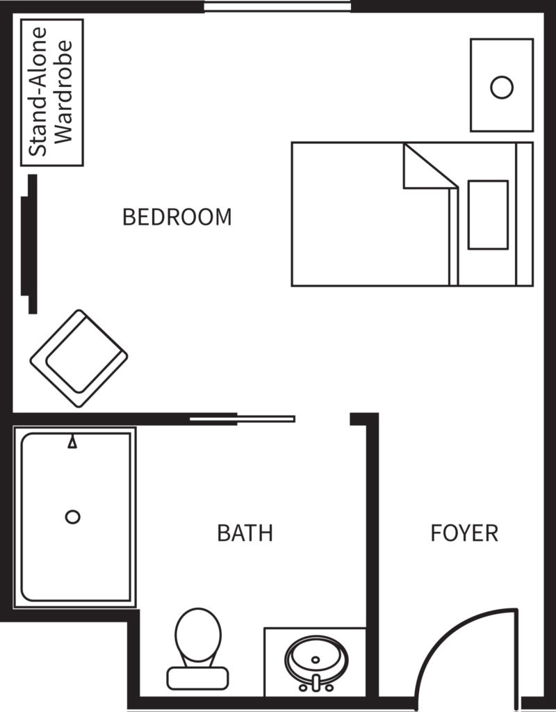 Sarasota Studio MC Venice 250sqft