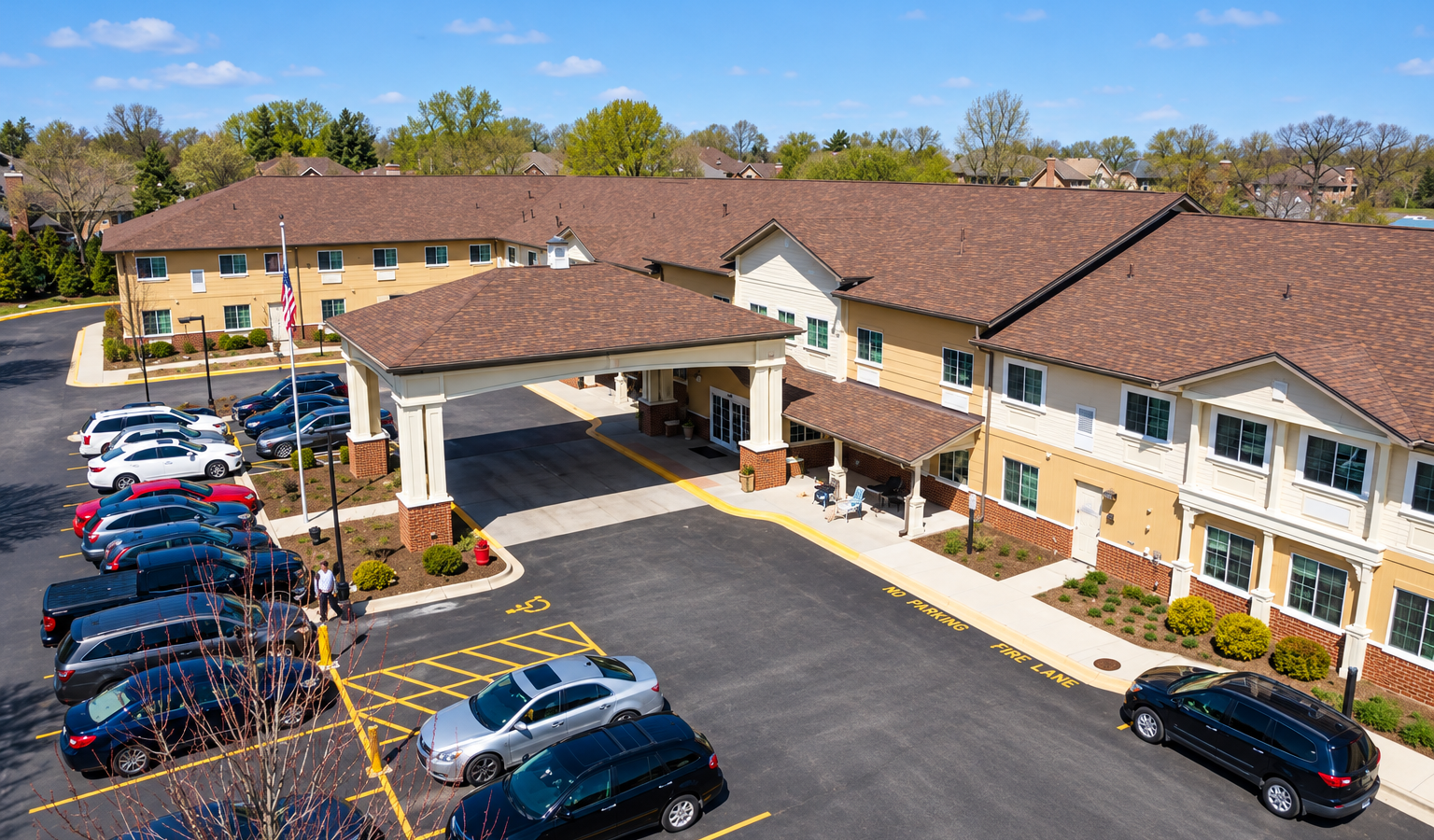 Cedar Lake Exterior Aerial 01 2