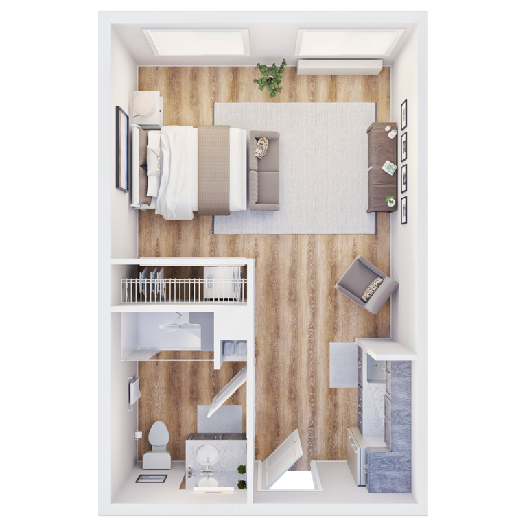 Palmilla Floorplan AL Studio A