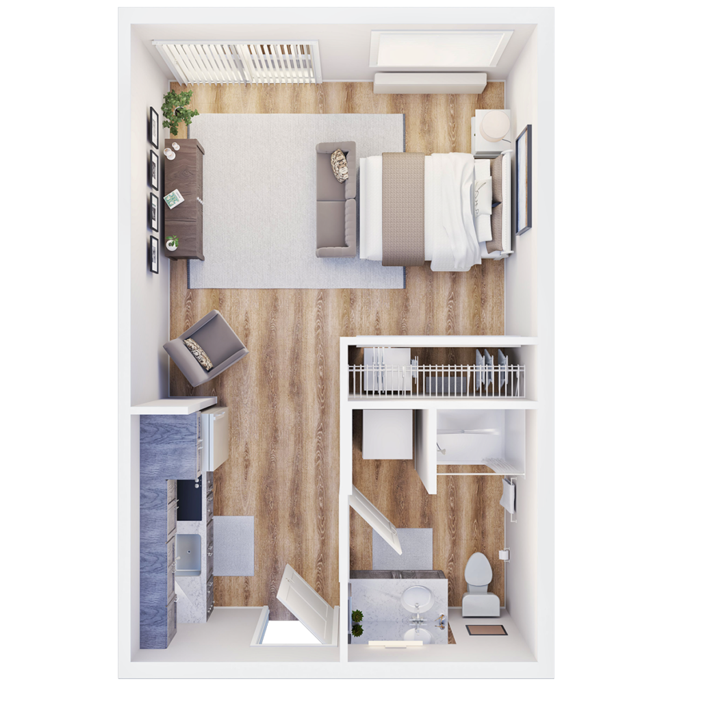 Palmilla Floorplan IL Studio A