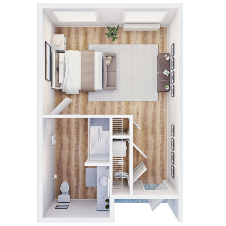 Palmilla Floorplan MC Studio MA ADA