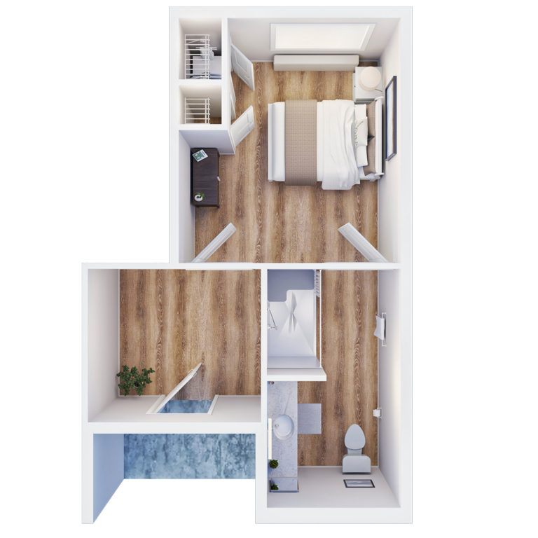 Palmilla Floorplan MC Studio Suite MC