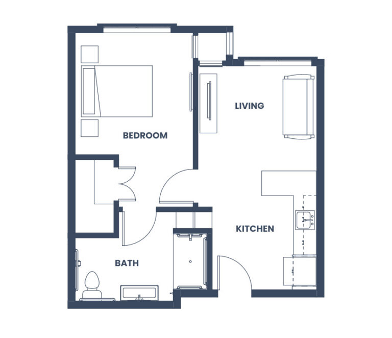 The Ashton at the Greens One Bedroom AL